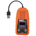 Klein Tools ET910 USB Güç Ölçer ve Test Cihazı, Voltaj, Akım, Kapasite, Enerji, Direnç, Maksimum Akım için USB-A Dijital Ölçer