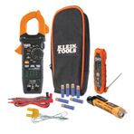 Klein Tools HVAC Testi için CL320KIT HVAC Kiti; Dijital Kelepçe Metre, Temassız Gerilim Test Cihazı ve Kızılötesi/Prob Termometresi