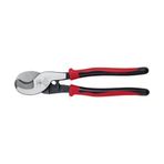 Klein Tools Journeyman J63050 kablo kesici, alüminyum, bakır ve iletişim kablosunu keser, makas çeneli, küçük