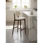 Kleinhaus Furniture Nebulora Ahşap Bar Sandalyesi / Modern Tasarım