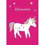 Klementine: Einhorn Malbuch / Tagebuch / Notizbuch - Din A4 - Blanko (German Edition)