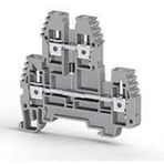 Klemsan 317329 PIK 2.5 NLD 2.5 mm 24 V DC Gri İki Katlı Klemens