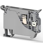 Klemsan 353409 ASK 5 Gri 5x20-25 4 mm Sigortalı Ayırma Klemensi
