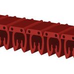 Klemsan 518002 KE2 1.5-2.5 mm Kırmızı 2 Rakam Kablo Etiketi