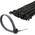 Klemsan 533250S YKB 250 3.6x250 mm Siyah Kablo Bağı