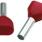 Klemsan 572040 1.5 mm Kırmızı Çift Girişli İzoleli Yüksük