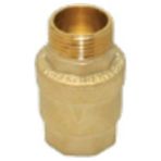 Klepsan 542 Yaylı Dik Çekvalf Dış Dişli 1 1/2" - Siyah