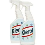 KLEROL 2'li SET Bulaşık Yıkama ve Yüzey Temizlik Spreyi Anti Alerjik, Alkolsüz, Vegan, Ecolabel, Helal Sertifikalı