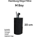 Kles Hamburg Köşe Filtre S Boy ,sumplu Pipo Filtre ,corner Filter Akvaryum Filtresi - M BOY