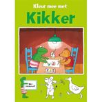 Kleur mee met kikker