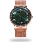 Klexos 24 Saat Kadranlı Kol Saati | Dream Troya Rose Gold - Siyah - Siyah