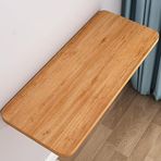 KLGFBDC 40 inç x 20 inç Duvara Monte Katlanır Masa, Mutfak, Ofis ve Çalışma Odası için Taşınabilir Asılı Masa, Oturma Odası, Meşe Görünümlü (90 x 50 cm/36 x 20 inç)