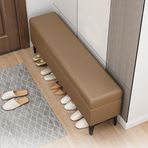 KLGFBDC Giriş ve Yatak Odası için Şık Ayakkabı Sehpası - Çok Yönlü Dolap Gri/Kahverengi Oturma Alanı 120 x 40 x 43 cm Ayakkabı Düzenleme ve Alanı Optimize Etmek İçin Mükemmel