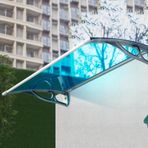 KLGFBDC Kapı için dış tente, su geçirmez ve UV ışınlarına dayanıklı, bahçe güneşliği, balkon, bar, kolay kurulum, portico için çadır