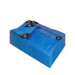 KLGFBDC Yüksek kaliteli 4 x 5 m gölgeleme kumaşı, halkalı, hafif ve dayanıklı, teras, pergola, balkon, bahçe, sera ve tavuk kümesi için güneş koruması, UV koruma ağı