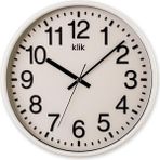 Klik Venüs Beyaz Duvar Saati - 26 cm
