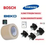 Klima Bakım Seti Titreşim Ses Takozu +Dekoratif Boru Bandı