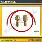 Klıma Gaz Basma Hortumu 2500 Mm F 1-4 X M1234yf J2888 Kırmızı - Kraftvoll 19015194