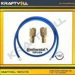 Klıma Gaz Basma Hortumu 4000 Mm F 3-8 X F 3-8 180° Mavı Contınental - Kraftvoll 19015179