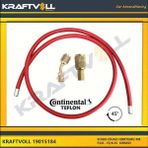 Klıma Gaz Basma Hortumu 4000 Mm F 3-8 X F 3-8 45° Kırmızı Contınental - Kraftvoll 19015184