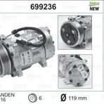 KLIMA KOMPRESORU P206 1.4HDI P406 XANTIA P306 XSARA P806 EVASIOAN BOXER II JUMPER II 2.0HDI 2.0 16V VALEO 699236
