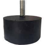 Klima Konsol Takoz Titreşim Önleyici Yuvarlak 8cm Çap*4cm Yükseklik*7,5cm Vidalı Yükseklik Ses Engelleyici Dış Ünite Ayak Takozu Ağır Ürün Takozu 1ADET
