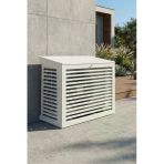 Klima Motoru/Dış Ünite Gizleme/Koruma Kafesi S 9000 Btu - 18000 Btu 98X50x70(H) Açılı Condor Beyaz