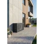 Klima Motoru/Dış Ünite Gizleme/Koruma Kafesi S 9000 Btu - 18000 Btu 98X50x70(H) Alüminyum Slotted Antrasit