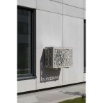 Klima Motoru/Dış Ünite Gizleme/Koruma Kafesi Xl 120X62x150(H) Cormoran Açık Gri