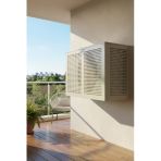 Klima Motoru/Dış Ünite Gizleme/Koruma Kafesi Xl 120X62x150(H) Square Açık Gri