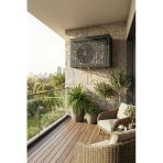 Klima Motoru/Dış Ünite Gizleme/Koruma Kafesi Xs 7000 Btu - 9000 Btu 86X44x65(H) Cormoran Antrasit