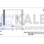 KLIMA RADYATORU BMW E46 M43 M52 M54 N40 N42 N45 KALE 376800