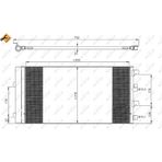 KLIMA RADYATORU DUSTER 1.6 16V/1.5DCI 06/10- NRF 35969