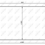 KLIMA RADYATORU KONDANSER INTERSTAR OPEL MOVANO RENAULT MASTER II 2.5 DCI 06- NRF 35880