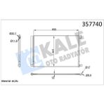 Klıma Radyatoru Mercedes W205 S205 W213 S213 W222 C217 X253 Kale