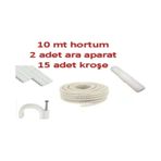 Klima Su Tahliye Drenaj Hortumu 5/8- 10mt + Ek Birleştir
