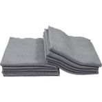 KLIN Clean Towel Çok Amaçlı 10'lu Gri 40x40 cm Silme ve Temizlik Bezi