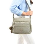 Klinkır Omuz Çantası Çapraz Askılı Postacı Çanta Çok Cepli Günlük Kullanıma Uygun 30*23 cm - 30 x 23 cm - Bej