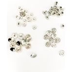 KLİNKSHOP 10 mm Cüzdan Çıtçıtı Malzeme Paketi. Giyim, Çanta, Deri İçin 50 Adet Gold Renk Çıtçıt (takım) - Paslanmaz Pirinç - Altın