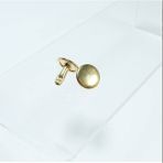 KLİNKSHOP Rivet 9 mm Gold renk Malzeme Paketi Çanta, Cüzdan, Kemer, Kot Pantolon için 100 Adet (Takım) - Paslanmaz Pirinç - Altın