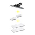 Klintex Karcher SC2 SC3 SC4 SC5 Buharlı Temizlik Makinesi Modelleri Uyumlu Mop Bezi Seti (Easyfix Başlıklar İçin)