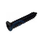 Klips, Menteşe, Ayak, Ağaç, Sunta Vidası 2,2X13 mm - Siyah 100 Adet - Renkli