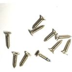 Klips, Menteşe, Ayak, Ağaç, Sunta Vidası 2,2x9,5mm - Nikel 100 Adet - Renkli