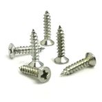 Klips, Menteşe, Ayak, Ağaç, Sunta Vidası 3X13 Mm - Nikel 1000 Adet - Lisinya