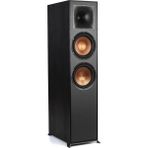 Klipsch R-820F, Çift, Kule Tipi Hoparlör, Yüksek Güçlü Ses, Çift 8" Woofer, Tractrix Horn Tweeter, Ev Sinema ve Stereo Uyumlu, Kule Hoparlör - Siyah