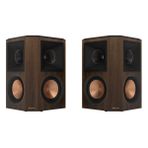 Klipsch RP-502S II Surround Ses Hoparlörü (Çift) - Titanyum LTS Tweeter, Surround Sound Speakers, 90° X 90° Silikon Kompozit Tractrix® Horn, Sağlam, Esnek Ve Çıkartıp Takılabilen Ön Izgara, Ceviz