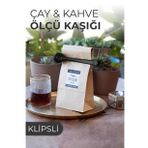 Klipsli Çay Kahve Ölçü Kaşığı