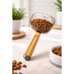 Klipsli Mama Ölçeği 180 ml – Kedi Köpek Kuru Mama Ölçü Kaşığı - 1 ADET