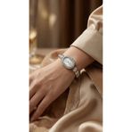KLISHE Butik ELORA Silver Renk Taşlı Çelik Kadın Saat, Luxury, Saat Koleksiyonu 2026