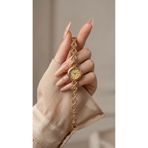 KLISHE Butik Kadın Çelik Saat Gold Renk Vintage Old Money Roma Rakamlı Kadran Lüks Zarif Şık Kadın Kol Saati | Limited Edition 2026